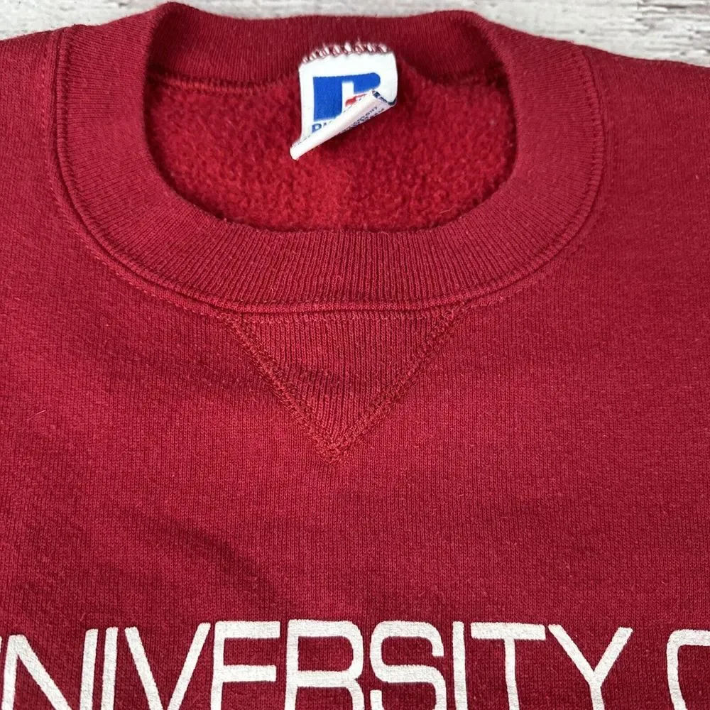 Vintage RUSSELL University Alabama Crimson Tide Sweatshirt‎ Mens Large Tide USA - Picture 4 of 14